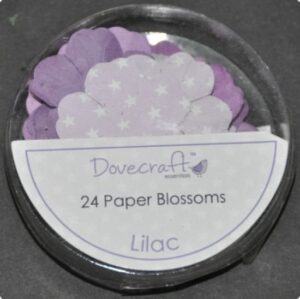 Set 24 petale flori din hartie - Lilac