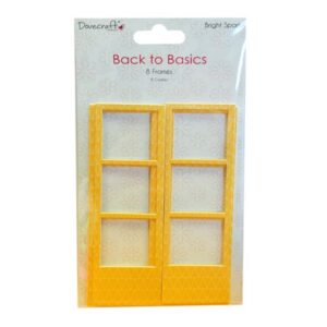 Set 8 rame din carton - Basics Bright - Spark Chipboard Frames