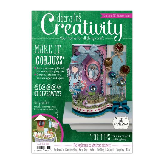 Revista Creativity nr. 57 cu 3 cadouri utile in proiecte hand made
