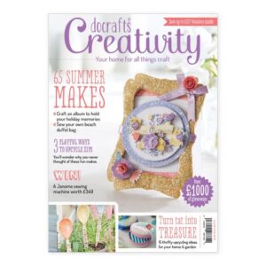 Revista Creativity nr. 60 cu 2 cadouri utile in proiecte hand made