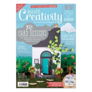 Revista Creativity nr. 67 cu 3 cadouri utile in proiecte hand made