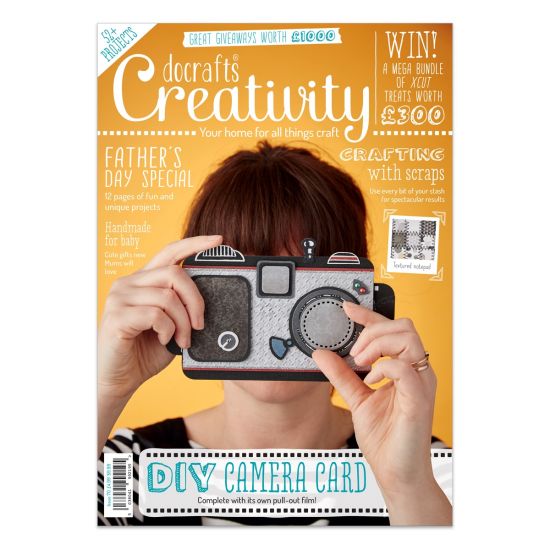 Revista Creativity nr. 70 cu 2 cadouri utile in proiecte hand made