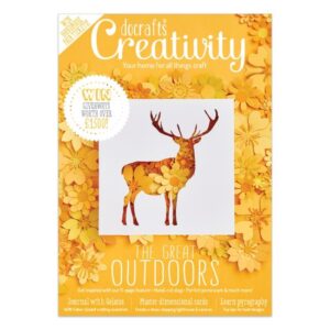 Revista Creativity nr. 83 cu 2 cadouri utile in proiecte hand made