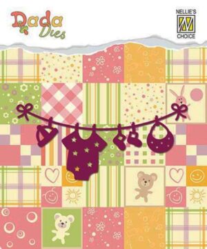 Matrita Dada Baby Serie - Clothes line