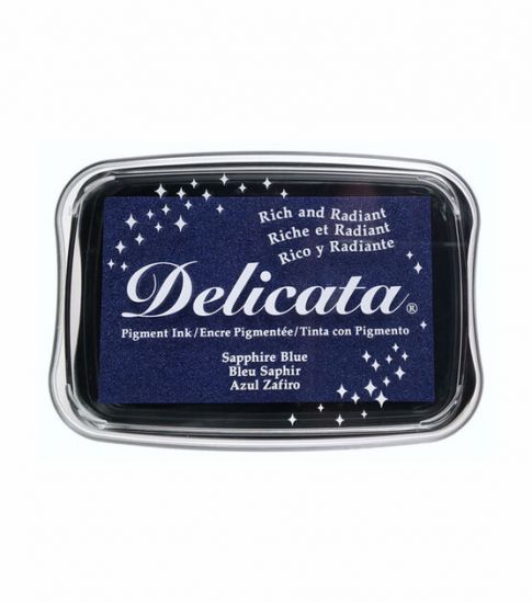 Tusiera Delicata, cu tus metalizat si uscare rapida - Sapphire Blue