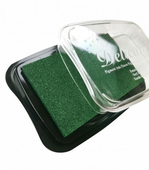 Tusiera Delicata, cu tus metalizat si uscare rapida - Emerald Green