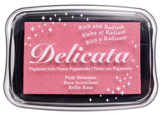 Tusiera Delicata, cu tus metalizat si uscare rapida - Pink Shimmer