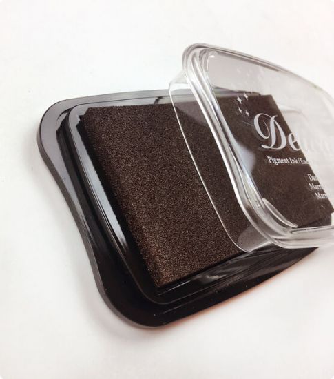 Tusiera Delicata, cu tus metalizat si uscare rapida - Dark Brown Shimmer