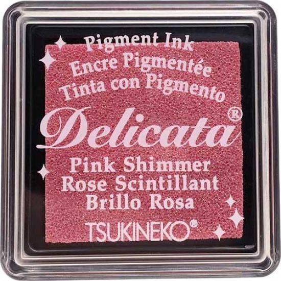 Tusiera cu tus metalizat si uscare rapida - Small Delicata Pink Shimmer