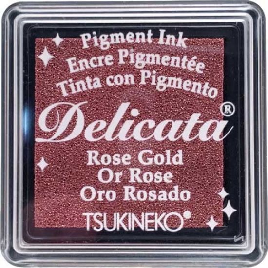 Tusiera cu tus metalizat si uscare rapida - Small Delicata Rose Gold