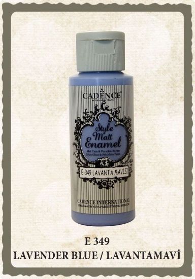 Vopsea pentru sticla, portelan, ceramica - Style Matt Enamel - Lavender Blue