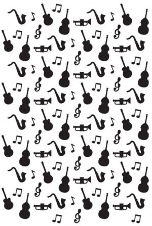 Matrita pentru embosare 15 x 10 cm - Vintasia - Background music