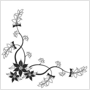 Matrita pentru embosare 13 x 13 cm - Christmas corner