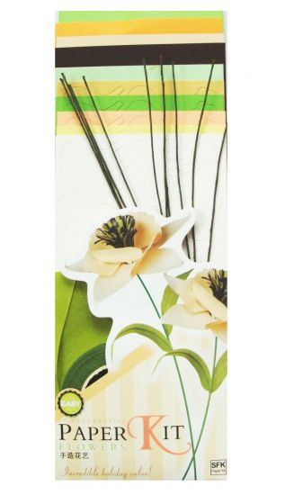 Set creativ flori din hartie - Pastel 2