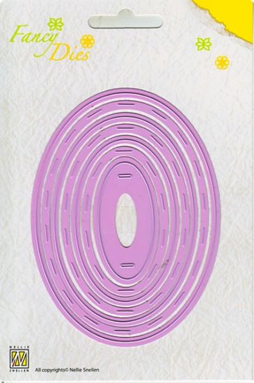 Set 7 matrite Nellies Fancy - Oval