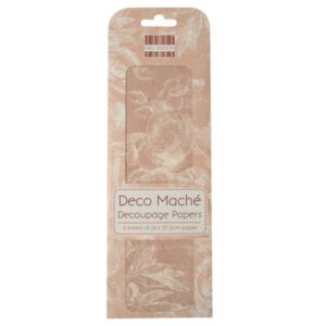 Deco Mache - First Edition - Pink Roses