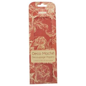 Deco Mache - First Edition - Red Roses