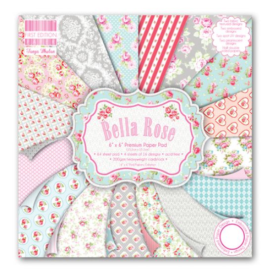 Set 64 coli din hartie - First Edition - Bella Rose