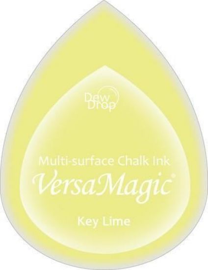 Tusiera pe baza de apa, cu uscare mata - VersaMagic Dew Drop - Key Lime