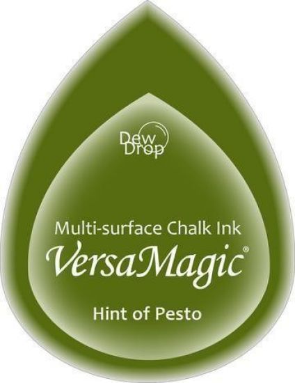 Tusiera pe baza de apa, cu uscare mata - VersaMagic Dew Drop - Hint of Pesto