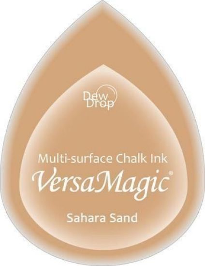 Tusiera pe baza de apa, cu uscare mata - VersaMagic Dew Drop - Sahara Sand