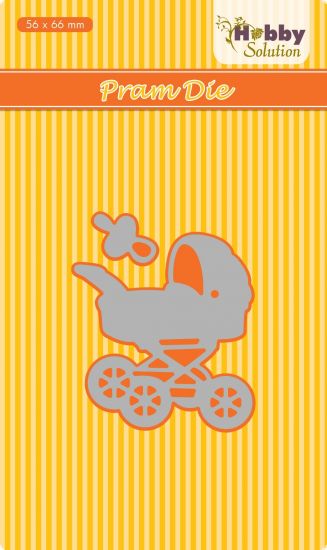 Set 2 matrite Hobby Solutions - Baby-serie - Pram