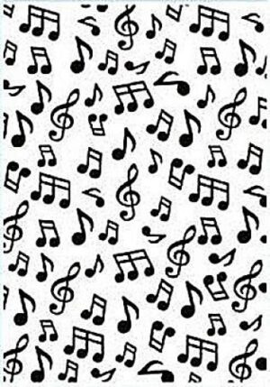 Matrita Hobby Solutions pentru embosare - Musical Notes