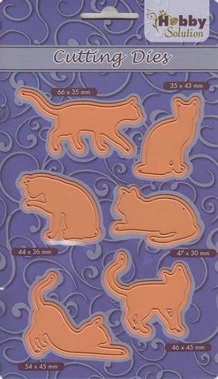 Set 6 matrite Hobby Solutions - Pussycats