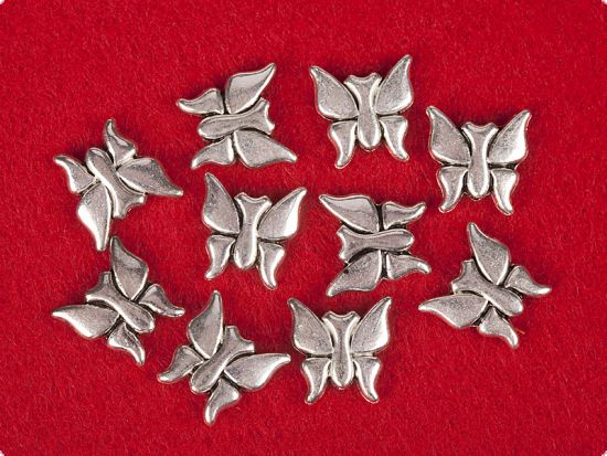 Set 10 margele - fluturi