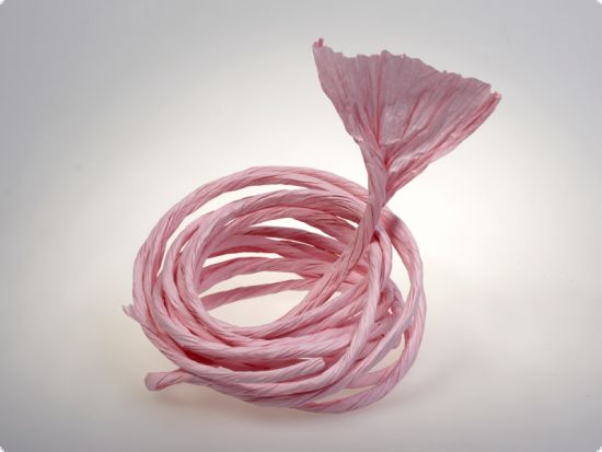 Hartie rasucita groasa, 3 m - Roz pastel