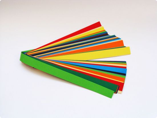 Set 50 benzi hartie quilling 2 cm