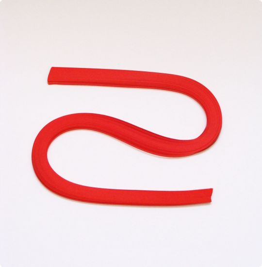 Set 100 benzi hartie quilling 3mm - Red