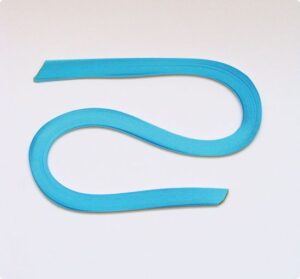 Set 100 benzi hartie quilling 3mm - Light Blue