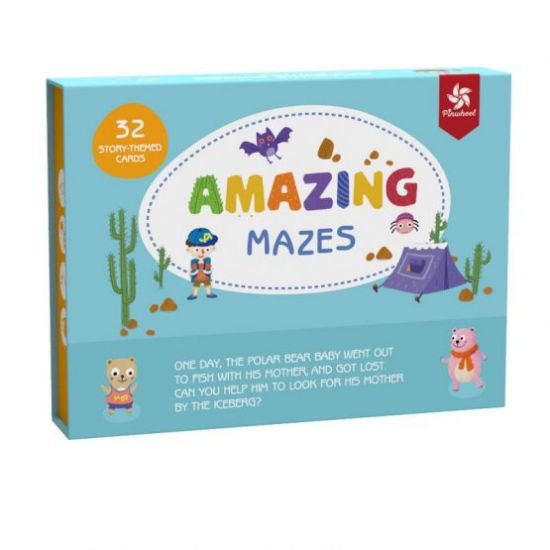 Scrie si Sterge 32 planse - Labirint Pinwheel Amazing Maze