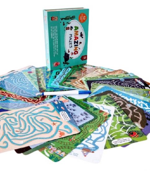 Scrie si Sterge 32 planse - Labirint Pinwheel Amazing Maze