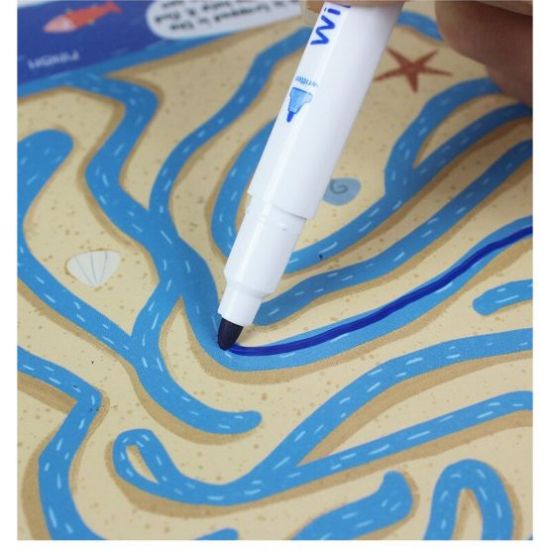 Scrie si Sterge 32 planse - Labirint Pinwheel Amazing Maze