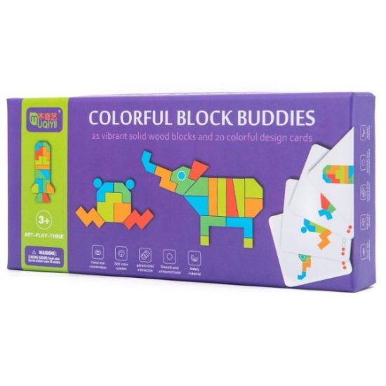 Tangram Colorful Block Buddies