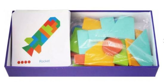 Tangram Colorful Block Buddies