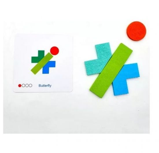 Tangram Colorful Block Buddies