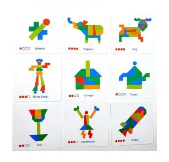 Tangram Colorful Block Buddies