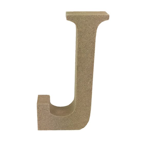 Litera J din MDF