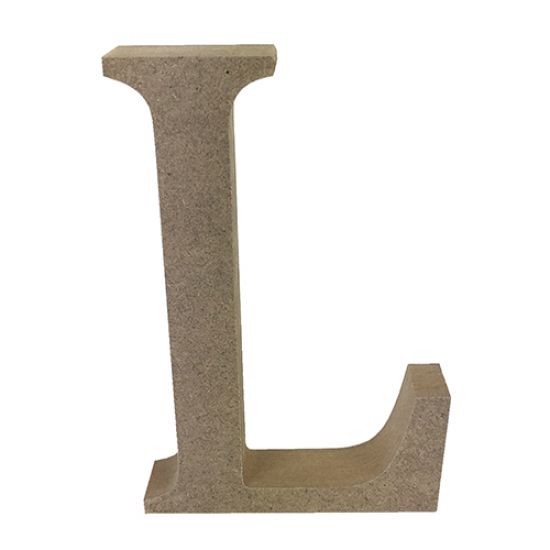 Litera L din MDF
