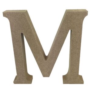 Litera M din MDF