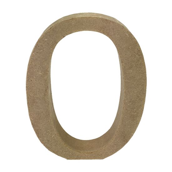Litera O din MDF