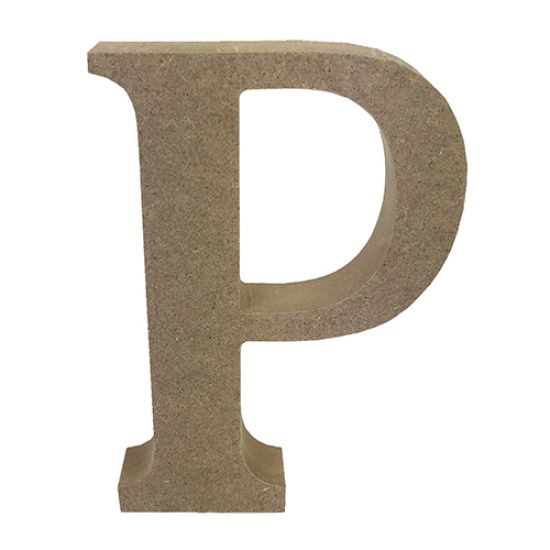 Litera P din MDF