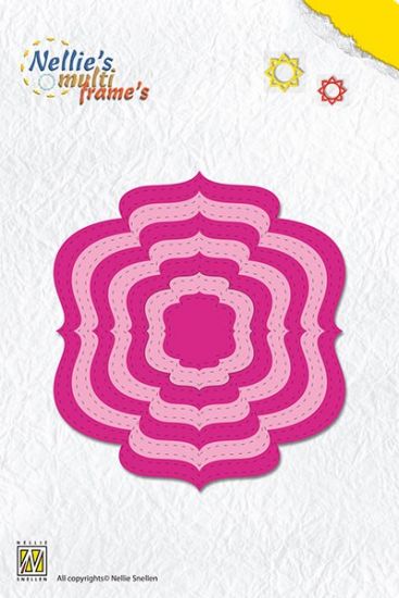 Set 7 matrite Nellies Multi Frame - Dotted Ornamental 2