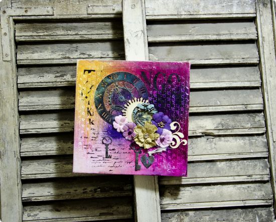 Tus Mix Media Spray - Light Purple
