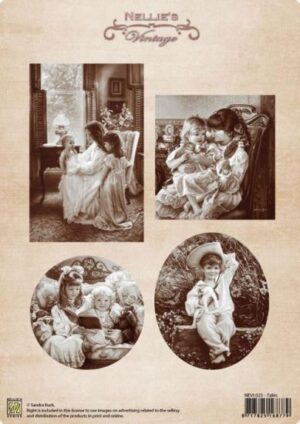 Coala hartie A4 lucioasa imprimata - Vintage - Tales