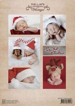 Coala hartie A4 lucioasa imprimata - Christmas babies