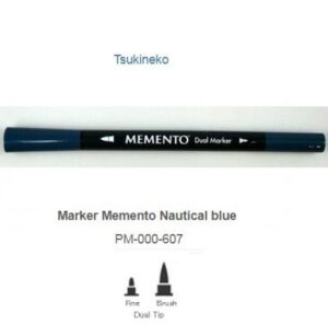 Memento Dual Marker - Nautical Blue